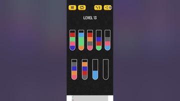 Water sort puzzle level 13