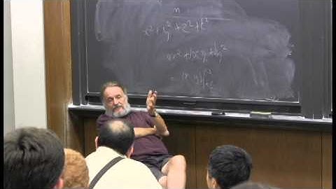 John H. Conway - The 15-theorem & the 290-theorem