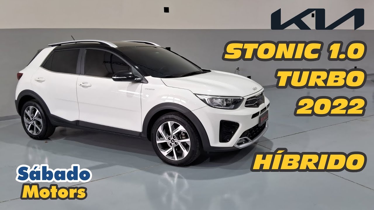 KIA STONIC 1.0 TURBO - 2022 - HÍBRIDO - VENDIDO 