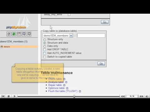 How to Copy a database table with phpMyAdmin by VodaHost web hosting ...