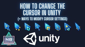 HOW TO CHANGE THE CURSOR/MOUSE IN UNITY (+WAYS TO MODIFY CURSOR SETTINGS) [2023, UNITY]