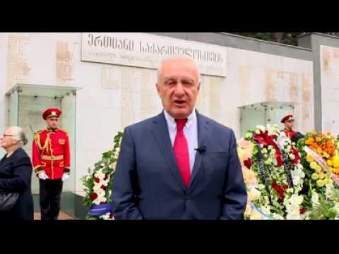 დიდება გმირებს! გამოსვლა აფხაზეთის გმირთა მემორიალთან  (27.09.2017წ)