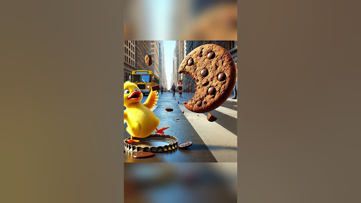 Cute duck accidentally dropped cookies on the ground丨CAT丨CUTECAT丨AI丨AICAT