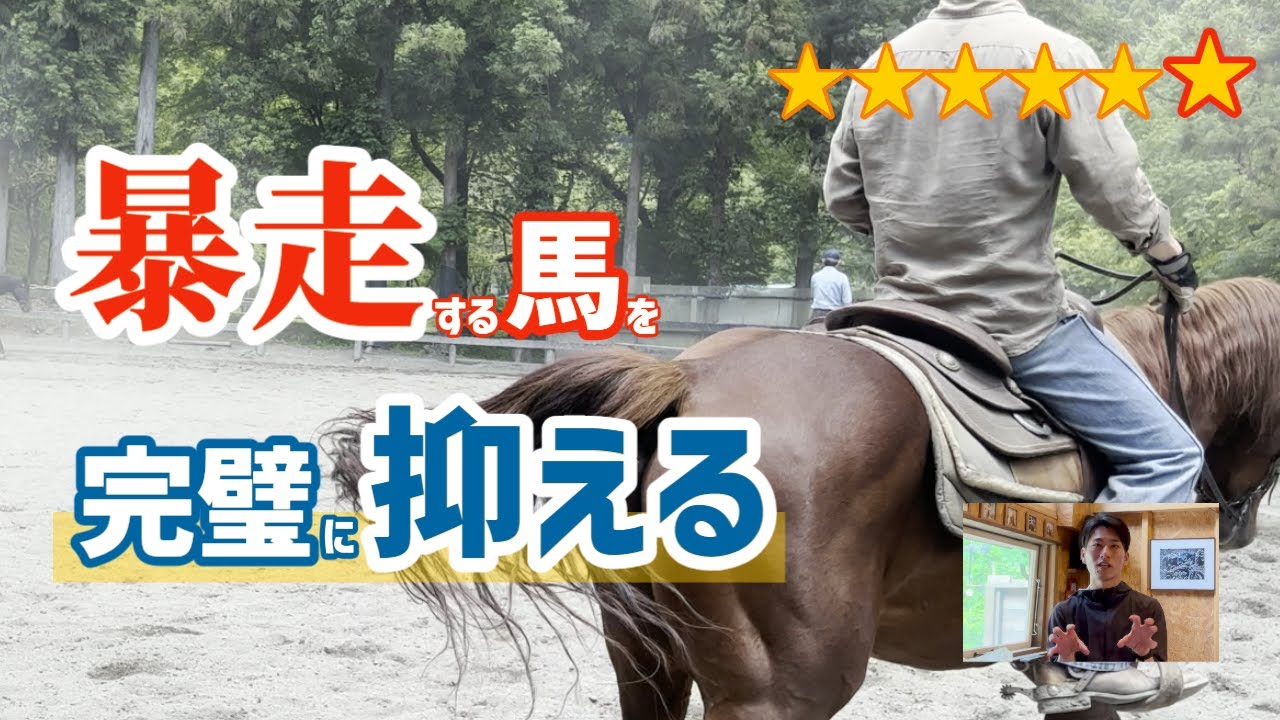 491.暴走する馬を完璧に抑えるには？