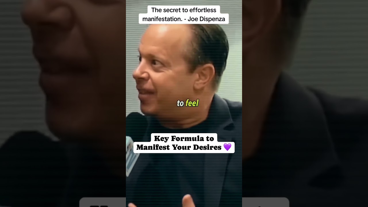 Joe Dispenza with THE SECRET to Manifesting Your Desires Joe Dispenza with THE SECRET to Manifesting Your Desires