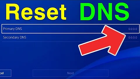 PS4 HOW TO RESET DNS SETTINGS NEW!