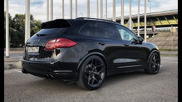 Porsche Cayenne on forged wheels Rusch R0770