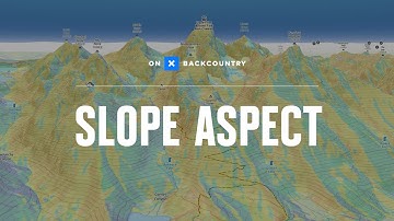 onX Backcountry Tutorial: Slope Aspect Shading