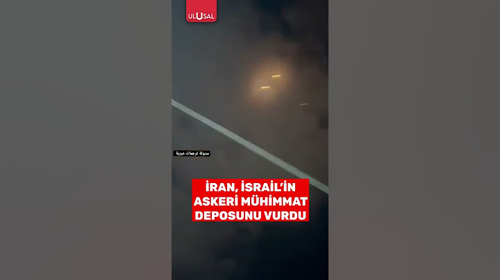 İran İsrail'in askeri mühimmat deposunu vurdu #shorts #israil #iran