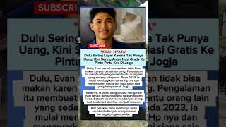 Dulu sering lapar karena tak punya uang, kini sering antar nasi gratis ke pintu pintu kos #shorts
