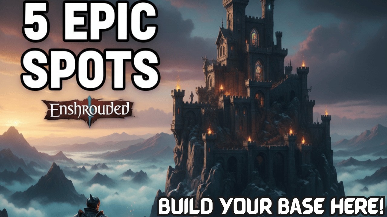 Стройте здесь дальше! 5 эпических мест для вашей укрытой базы!