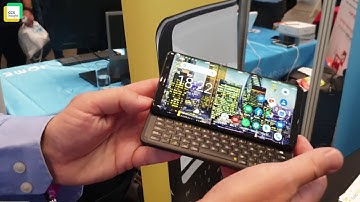 F(x)tec Pro1 Android Keyboard Phone at IFA 2019