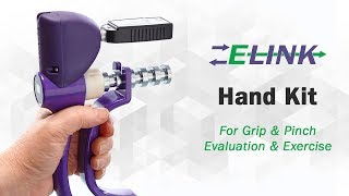E-LINK Hand Kit for Grip & Pinch Rehabilitation (Hand Grip & Pinch Dynamometer)