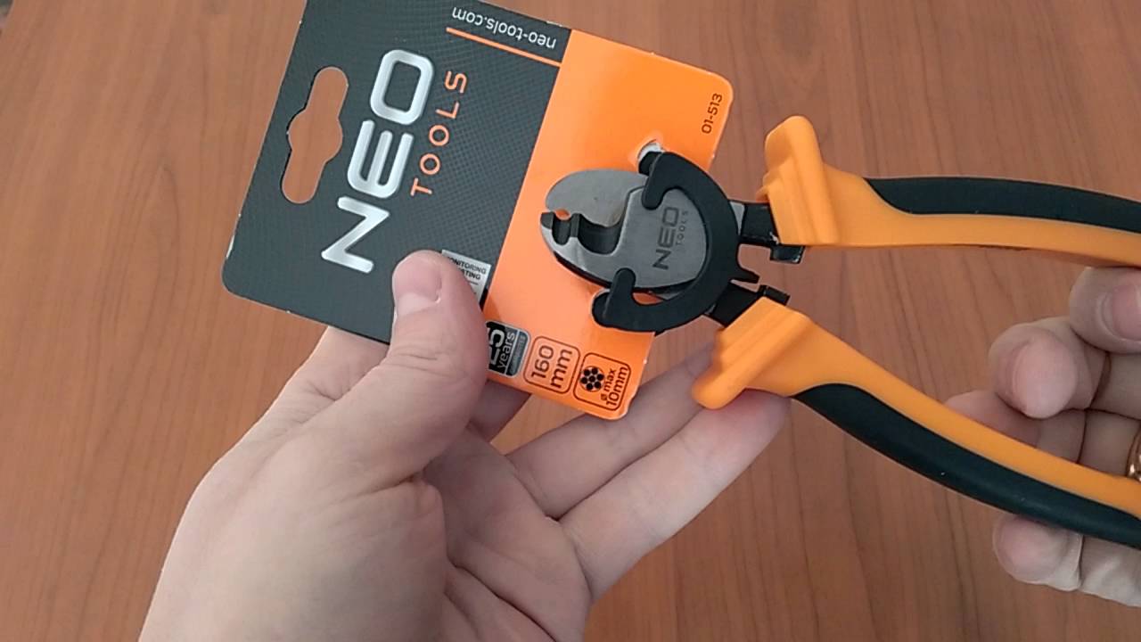 Кабелерез 01-513 Neo 160 мм для медных и алюминиевых кабелей