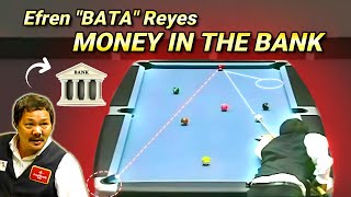 Efren Bata Reyes Most Bizarre Bank Shots
