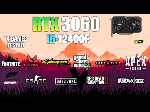 RTX 3060 + i5 12400F : Test in 14 Games - RTX 3060 12GB GAMING