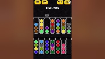 【Ball Sort Puzzle】Level.2295