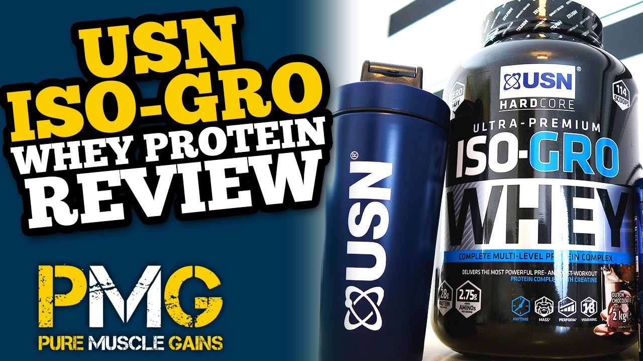 USN Isolate Whey Protein Review YouTube