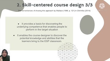 Course Design of ESP