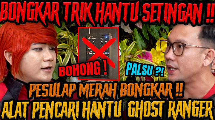 SELAMA INI KITA DIBOHONGI⁉️ ATAU PESULAP MERAH YG BERLEBIHAN⁉️