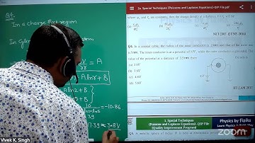 Concepts Through Problems (C.T.P.) | NET-JRF, IIT-JAM,GATE,JEST, TIFR & CUET(PG) (E.M.T Lecture-8)