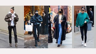 Kendall Jenner's Casual Winter Outfits | Part-1