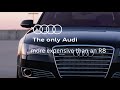 The only audi more rare and more expensive than an r8