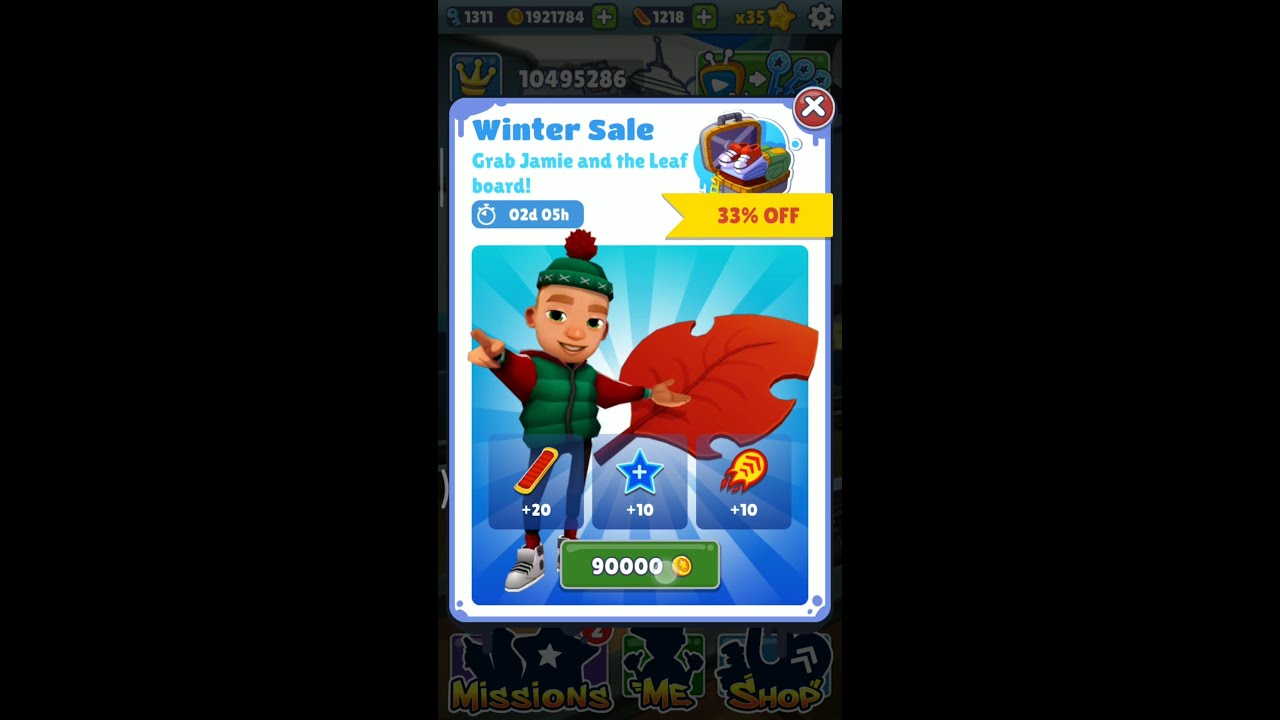 Buying Winter Sale Bundle In Subway Surfers||Spending 90k Coins And Getting Rewards