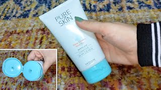 تجربتي مع غسول بيور سكين(pure skin)✨من شركة أوريفليم✨رأي فيه✨وهل يستاهل التجربه؟؟🤔