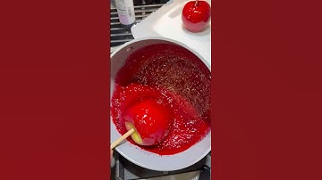 Candy apple recipe #apple #apples #candy #fyp #fypシ #recipe #easyrecipe #delicious #yummy  #fruit
