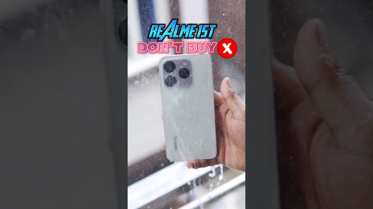 Don't Buy❌😭 - Realme 15T 5G। realme 15t unboxing। #shorts #viralvideo