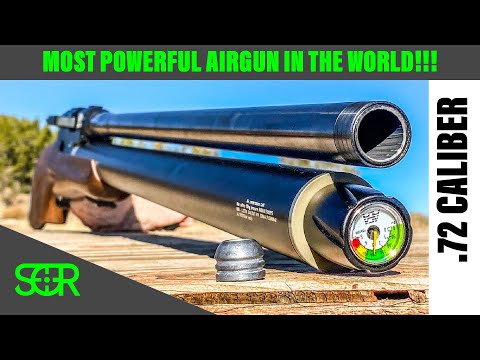 THE WORLDS MOST POWERFUL AIRGUN! - REVIEW OF THE AEA ZEUS 72 CAL!