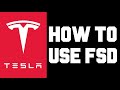 Tesla How To Use FSD For Beginners - Tesla How To Turn On & Setup Full Self Driving Model 3 Y S X