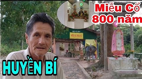 Ớn lạnh Cầu Bến Đình Tây Ninh ngôi miễu cổ với những câu chuyện tâm linh huyền bí,Miễu Bà Chúa Xứ