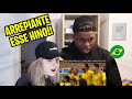 “ARREPIANTE” Gringa Reage ao HINO NACIONAL BRASILEIRO na Copa Do Mundo 2014 🤯🇧🇷