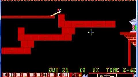 Oh No More Lemmings Havoc  Level 8 Lemming about town