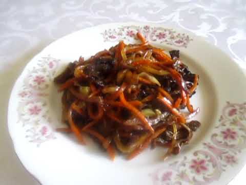 Закуска с китайскими древесными грибами
