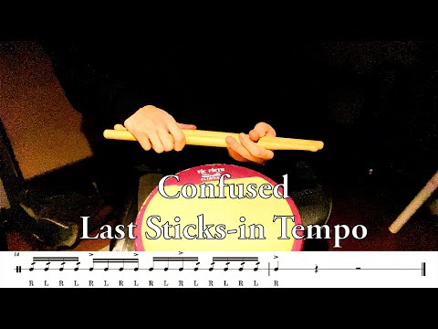 Haha! you’re gonna confused last sticks-in tempo!!!! …no?
