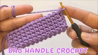 Bag Handle Crochet Easyçanta Sapi Yapimi- -17- - Çant Sapı Modelleri