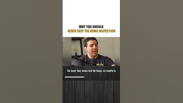 Why You Should Never Skip The Home Inspection #Shorts