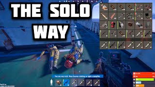 THE MOST EFFICIENT WAY TO SOLO - Rust Console Movie