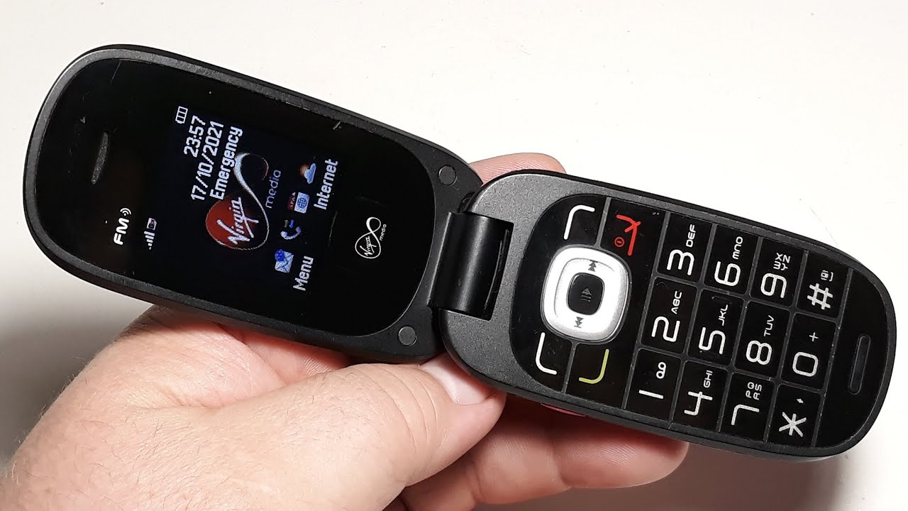 Alcatel OT VM665, Virgin B Раскладушка для Америки редкая модель сотового телефона