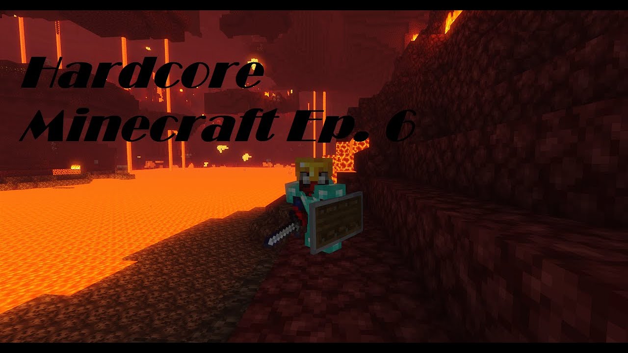Hardcore Minecraft Ep 6 THE WORST Nether Spawn EVER!!! - YouTube