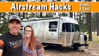 Top 10:  Our Favorite AIRSTREAM HACKS  Simple & Easy!