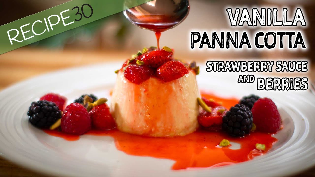 Baked Vanilla Panna Cotta, A dessert that drives people crazy!