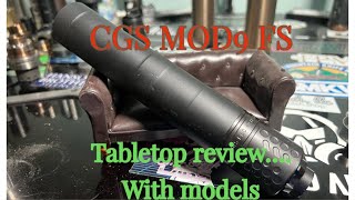 CGS Mod9 Tabletop review with modeling