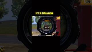 1v3 Situation 😱Clutch or Choke? 🔥#ytshorts #viral #pubgmobile #pubg #bgmishorts #bgmi #status
