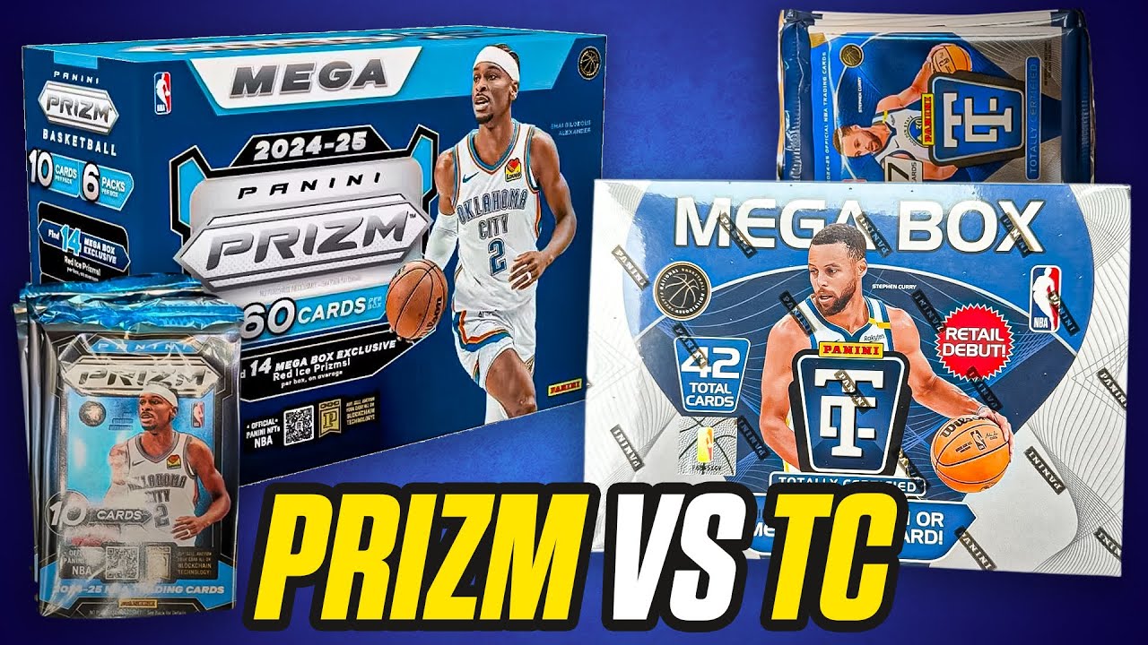Panini Prizm Vs Prizm Totally Certified - TC & 4 Packs - YouTube