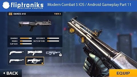 Modern Combat 5 IOS / Android HD Multi Player Gameplay Part 12 - Fliptroniks.com