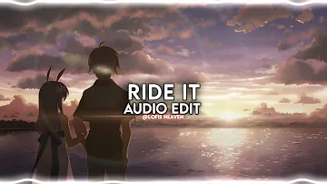 ride it - jay sean [edit audio]